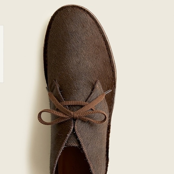 RAREST J CREW PONY HAIR MacAlister men 7/women 8.5 Desert Boot DEADSTOCK… - Picture 3 of 4